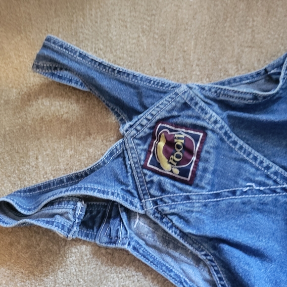 Disney Rare Vintage Kids Denim Overalls - Blue - Picture 11 of 11